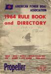 Cover of APBA Rule Book, 1964