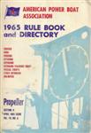 Cover of APBA Rule Book, 1965