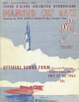 Programme cover of Coeur d'Alene, 28/07/1963