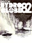 Programme cover of Dayton, 08/08/1982