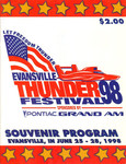 Programme cover of Evansville, 28/06/1998