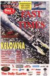 Programme cover of Kelowna Thunderfest, 1997, Day 1