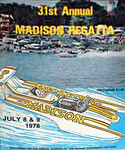 Programme cover of Madison (Indiana), 09/07/1978