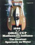 Programme cover of Madison (Indiana), 06/07/1980