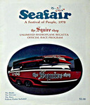 Programme cover of Seattle, 06/08/1978