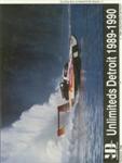 Calendar of Unlimiteds Detroit, 1989