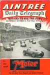 Programme cover of Aintree Circuit, 02/10/1954