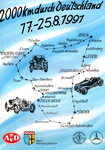 Programme cover of 2000 km durch Deutschland, 1991