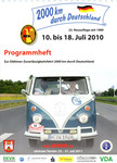 Programme cover of 2000 km durch Deutschland, 2010
