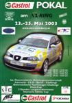 Programme cover of A1-Ring, 25/05/2003