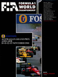 Programme cover of Adelaide Parklands Street Circuit, 13/11/1988