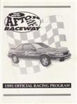 Programme cover of Afton Speedway, 15/09/1995