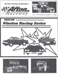 Programme cover of Afton Speedway, 21/08/1998