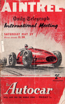 Programme cover of Aintree Circuit, 29/05/1954