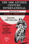 Programme cover of Aintree Circuit, 24/09/1960