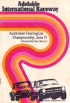 Programme cover of Adelaide International Raceway, 11/06/1972