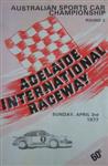 Programme cover of Adelaide International Raceway, 03/04/1977