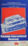 Programme cover of Adelaide International Raceway, 23/10/1977