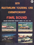 Programme cover of Adelaide International Raceway, 29/07/1979