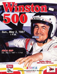 Programme cover of Talladega Superspeedway, 03/05/1987