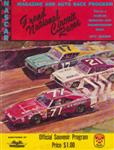 Programme cover of Albany-Saratoga Speedway (USA), 14/07/1971