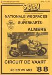 Programme cover of Almere, 29/05/1988