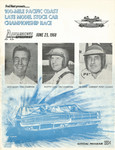 Programme cover of Altamont Raceway Park (CA), 23/06/1968