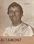 Programme cover of Altamont Raceway Park (CA), 21/04/1971