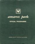 Programme cover of Amaroo Park Raceway, 12/03/1967