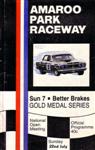 Programme cover of Amaroo Park Raceway, 22/07/1973