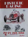 Programme cover of Amaroo Park Raceway, 25/01/1981
