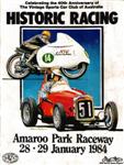Programme cover of Amaroo Park Raceway, 29/01/1984