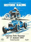 Programme cover of Amaroo Park Raceway, 27/01/1985