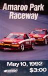 Programme cover of Amaroo Park Raceway, 10/05/1992