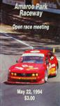 Programme cover of Amaroo Park Raceway, 22/05/1994