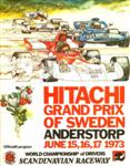 Programme cover of Anderstorp Raceway, 17/06/1973