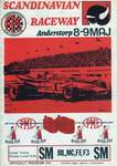 Programme cover of Anderstorp Raceway, 09/05/1971