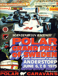 Programme cover of Anderstorp Raceway, 08/06/1975