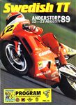 Programme cover of Anderstorp Raceway, 13/08/1989