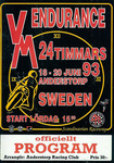 Programme cover of Anderstorp Raceway, 20/06/1996