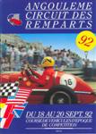 Programme cover of Angoulême, 20/09/1992