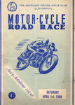 Programme cover of Ansty Aerodrome Circuit, 01/04/1950