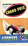 Programme cover of Ardmore, 09/01/1954