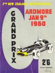 Programme cover of Ardmore, 09/01/1960