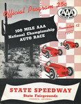 Programme cover of Arizona State Fairgrounds, 12/11/1950