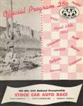 Programme cover of Arizona State Fairgrounds, 20/04/1952
