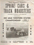 Programme cover of Arizona State Fairgrounds, 08/04/1956