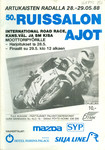 Programme cover of Artukainen, 29/05/1988