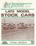 Programme cover of Ascot Park, 05/06/1971