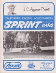 Programme cover of Ascot Park, 17/08/1976